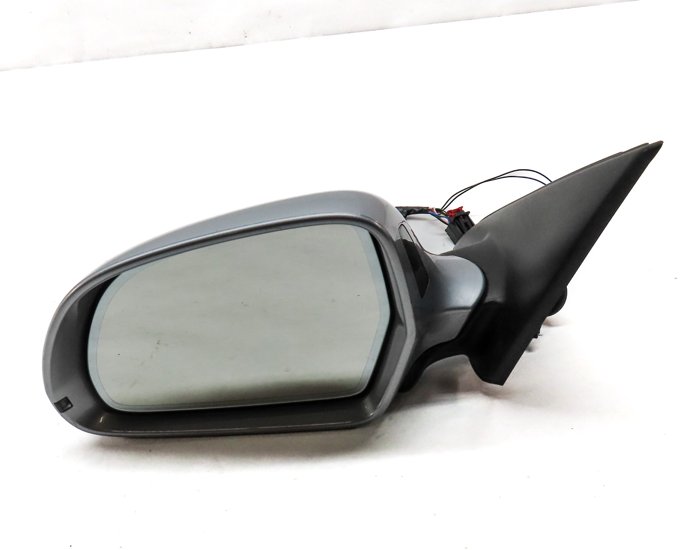 15-18 AUDI Q3 8U LEFT DOOR MIRROR AUTODIM PFOLD HEATED BLIND SPOT (Silver) — exact item pictured